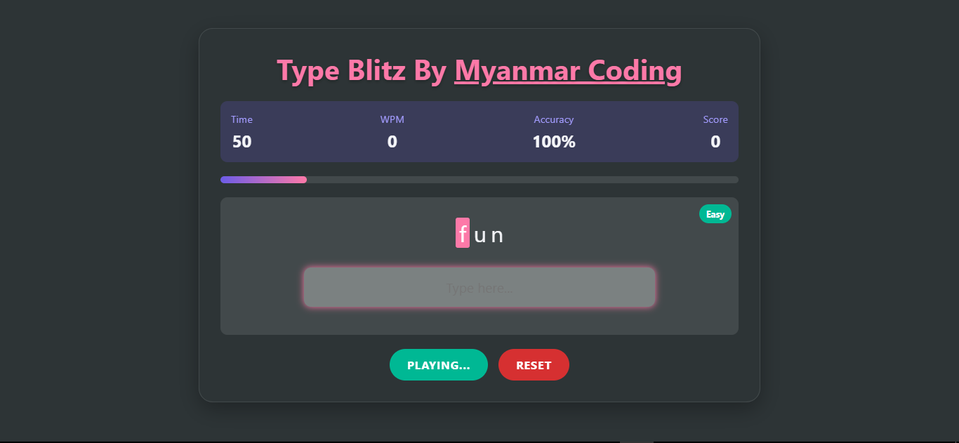 typing game